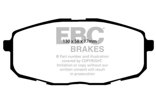 EBC Ultimax front brake pads for Kia Carens, Hyundai i30