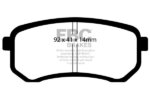 EBC Ultimax rear brake pads for Hyundai i10, KIA Picanto