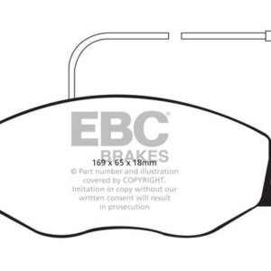 EBC Ultimax prednje kočione pločice za Nissan Cabstar E