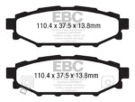 EBC Ultimax rear brake pads for Subaru Outback, Subaru Forester