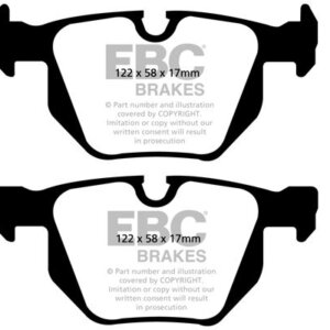 EBC Ultimax stražnje kočione pločice za BMW 3