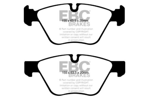 EBC Ultimax front brake pads for BMW 1, BMW 3