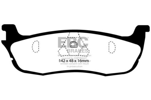 EBC Ultimax rear brake pads for Ford Expedition, Lincoln Navigator