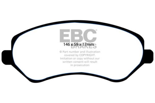 EBC Ultimax front brake pads for Jeep Cherokee, Chrysler Voyager