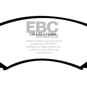 EBC Ultimax prednje kočione pločice za Mitsubishi Grandis, Mitsubishi Pajero