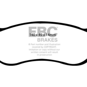 EBC Ultimax stražnje kočione pločice za Ford Explorer