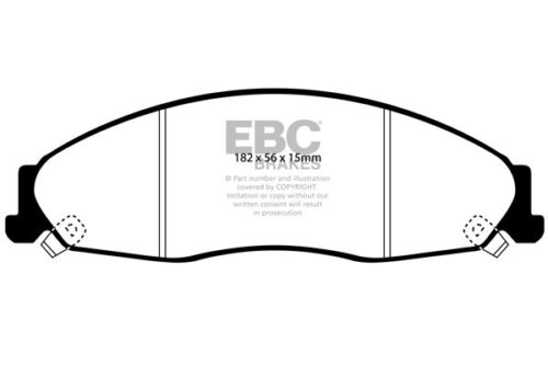 EBC Ultimax prednje kočione pločice za Cadillac CTS, Cadillac STS
