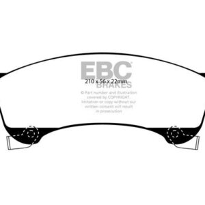 EBC Ultimax prednje kočione pločice za Ford Expedition, Lincoln Navigator