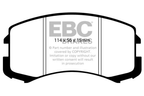 EBC Ultimax front brake pads for Mitsubishi Lancer