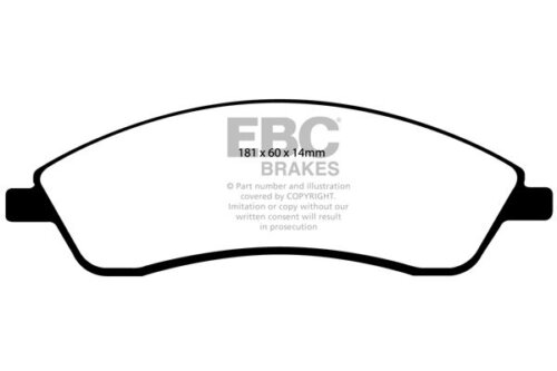 EBC Ultimax prednje kočione pločice za Cadillac CTS, Cadillac SRX