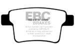 EBC Ultimax rear brake pads for Ford Mondeo, Jaguar X-Type