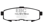 EBC Ultimax stražnje kočione pločice za Mazda MPV