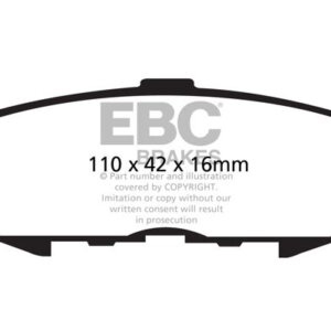 EBC Ultimax stražnje kočione pločice za Mazda MPV