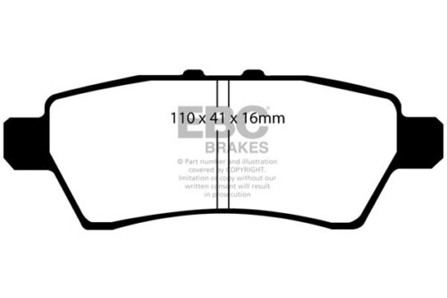 EBC Ultimax rear brake pads for Nissan Pathfinder