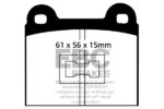 EBC Ultimax front brake pads for VW Passat, Audi A5