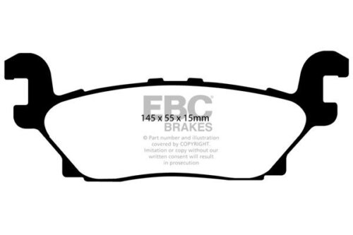 EBC Ultimax rear brake pads for Hummer H1, Hummer H3T