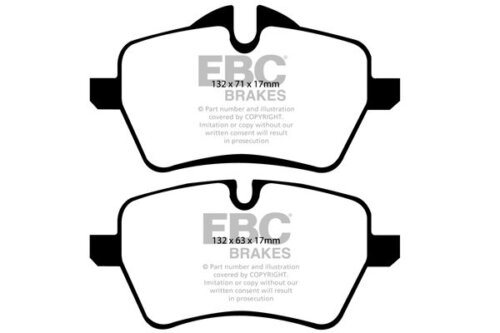 EBC Ultimax front brake pads for Mini MINI Convertible, Mini MINI Coupe