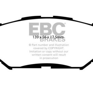 EBC Ultimax prednje kočione pločice za Toyota Urban Cruiser, Toyota Verso-S