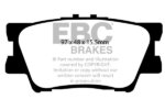 EBC Ultimax rear brake pads for Lexus ES, Toyota Prius+