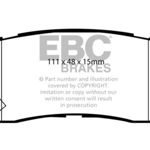 EBC Ultimax rear brake pads for Hyundai H300