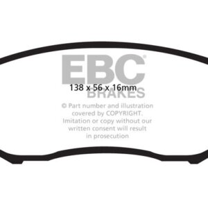 EBC Ultimax front brake pads for Suzuki Grand Vitara
