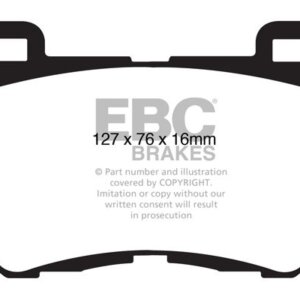 EBC Ultimax front brake pads for Infiniti Q40, Infiniti Q50