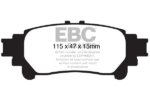 EBC Ultimax rear brake pads for Lexus GS, Lexus IS