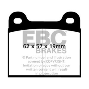EBC Ultimax front brake pads for Porsche 914