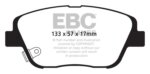 EBC Ultimax front brake pads for KIA Optima