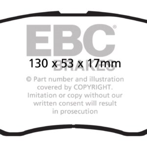 EBC Ultimax prednje kočione pločice za KIA Soul, Hyundai ix20
