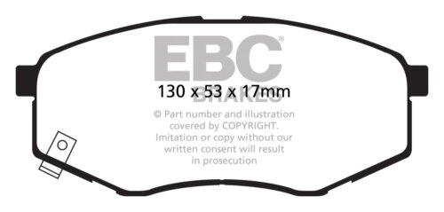 EBC Ultimax front brake pads for KIA Soul, Hyundai ix20