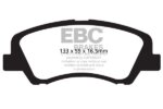 EBC Ultimax front brake pads for KIA RIO, Hyundai i20