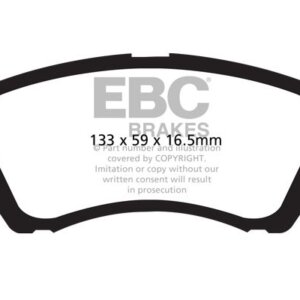 EBC Ultimax prednje kočione pločice za KIA RIO, Hyundai i20