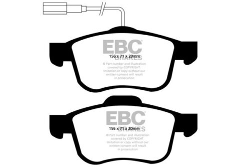 EBC Ultimax front brake pads for Alfa Romeo 159, Alfa Romeo Spider