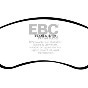 EBC Ultimax prednje kočione pločice za VW Amarok