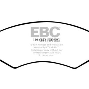 EBC Ultimax prednje kočione pločice za LDV Maxus