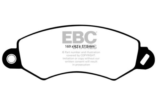 EBC Ultimax front brake pads for LDV Maxus
