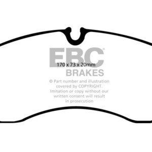 EBC Ultimax prednje kočione pločice za VW Crafter