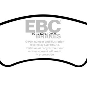 EBC Ultimax prednje kočione pločice za Toyota Avensis
