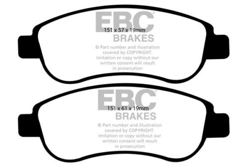 EBC Ultimax front brake pads for Honda CR-V