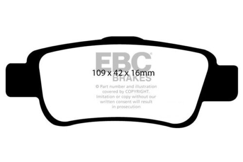 EBC Ultimax rear brake pads for Honda CR-V
