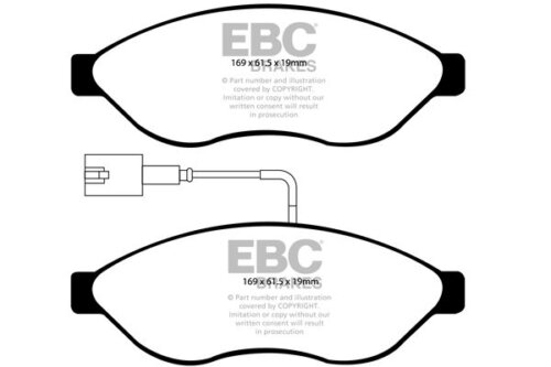 EBC Ultimax front brake pads for Fiat Ducato, Citroën Jumper
