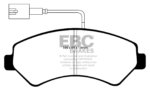 EBC Ultimax front brake pads for Fiat Ducato, Citroën Jumper