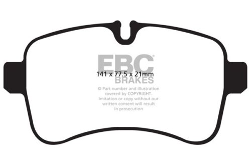 EBC Ultimax rear brake pads for Iveco Daily
