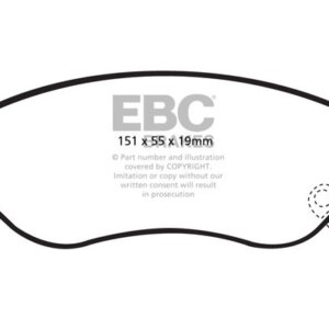 EBC Ultimax prednje kočione pločice za Opel Corsa