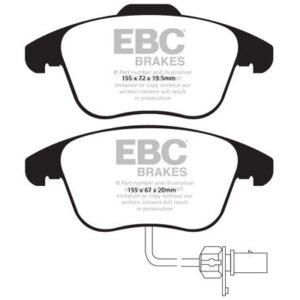 EBC Ultimax prednje kočione pločice za Audi A4, Audi A5