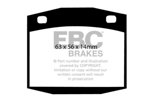 EBC Ultimax front brake pads for Nissan Sunny