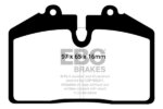 EBC Greenstuff 2000 front brake pads for Ariel Atom, Ford Puma