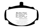 EBC Greenstuff 2000 front brake pads for MG B