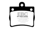 EBC Greenstuff 2000 stražnje kočione pločice za Mercedes-Benz C-Class